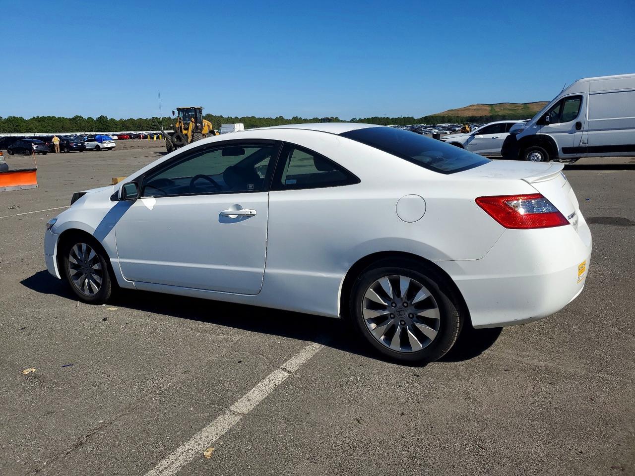 2009 Honda Civic Exl White vin: 2HGFG12919H519981