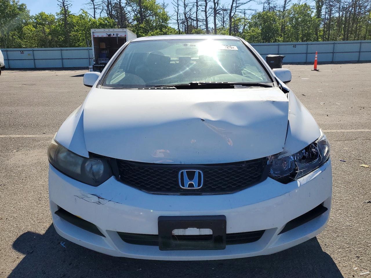 2009 Honda Civic Exl White vin: 2HGFG12919H519981