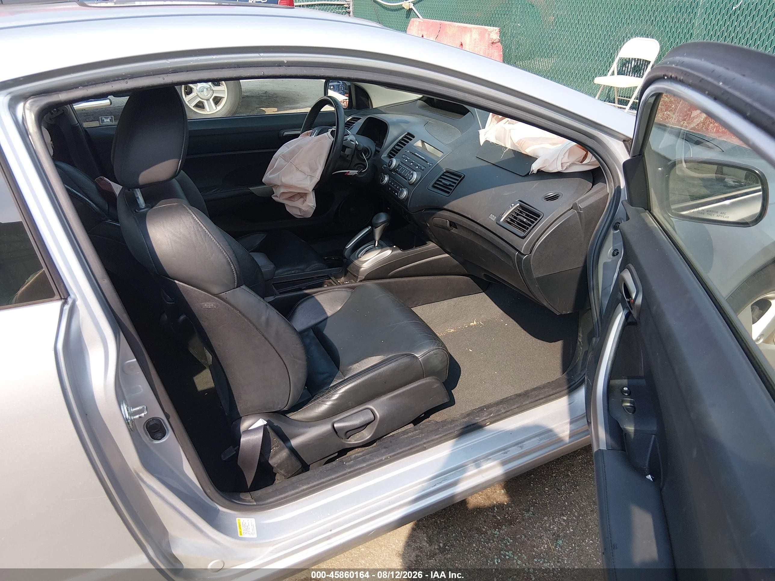 2008 Honda Civic Ex-l Silver vin: 2HGFG12928H501407