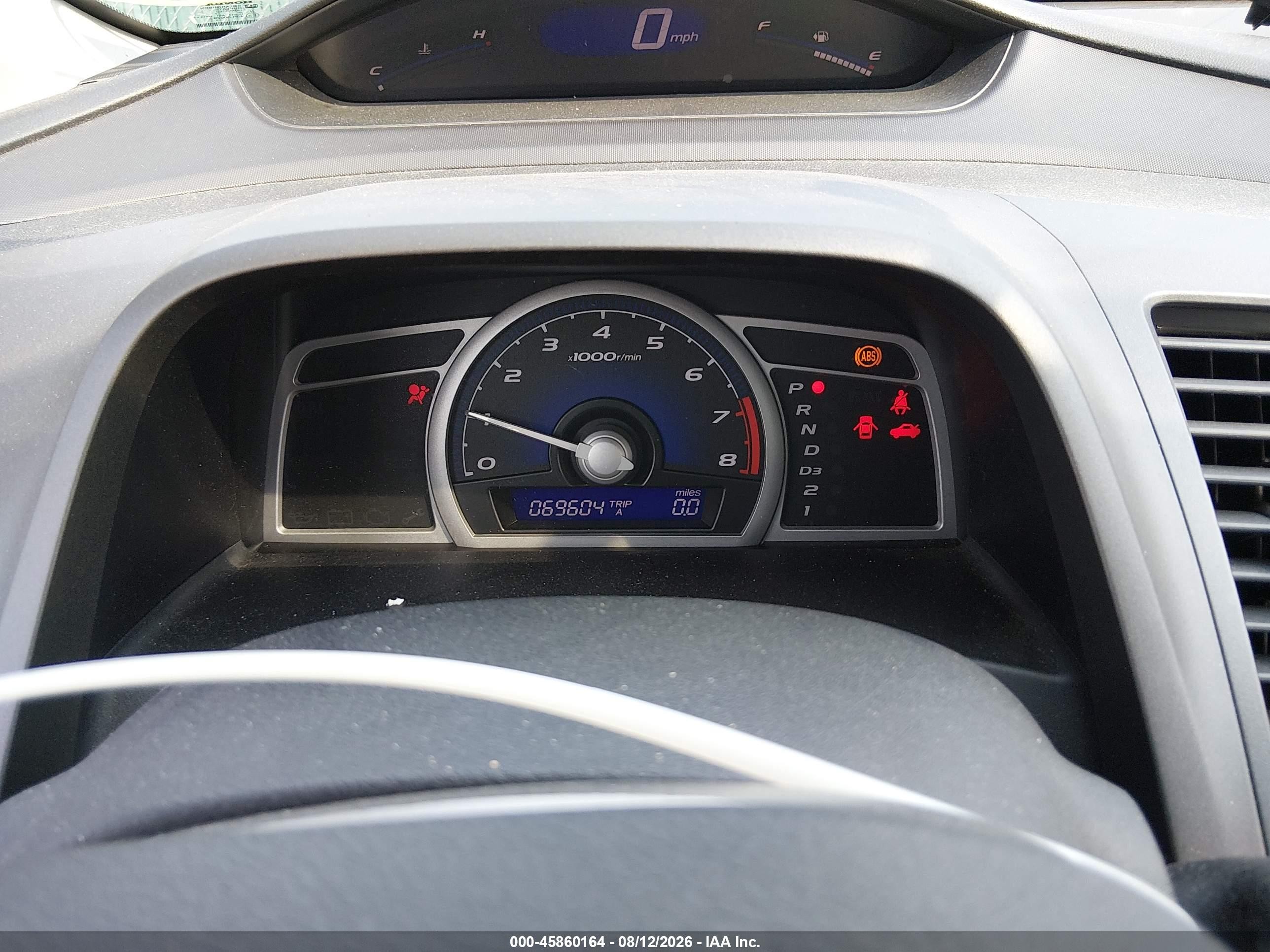 2008 Honda Civic Ex-l Silver vin: 2HGFG12928H501407