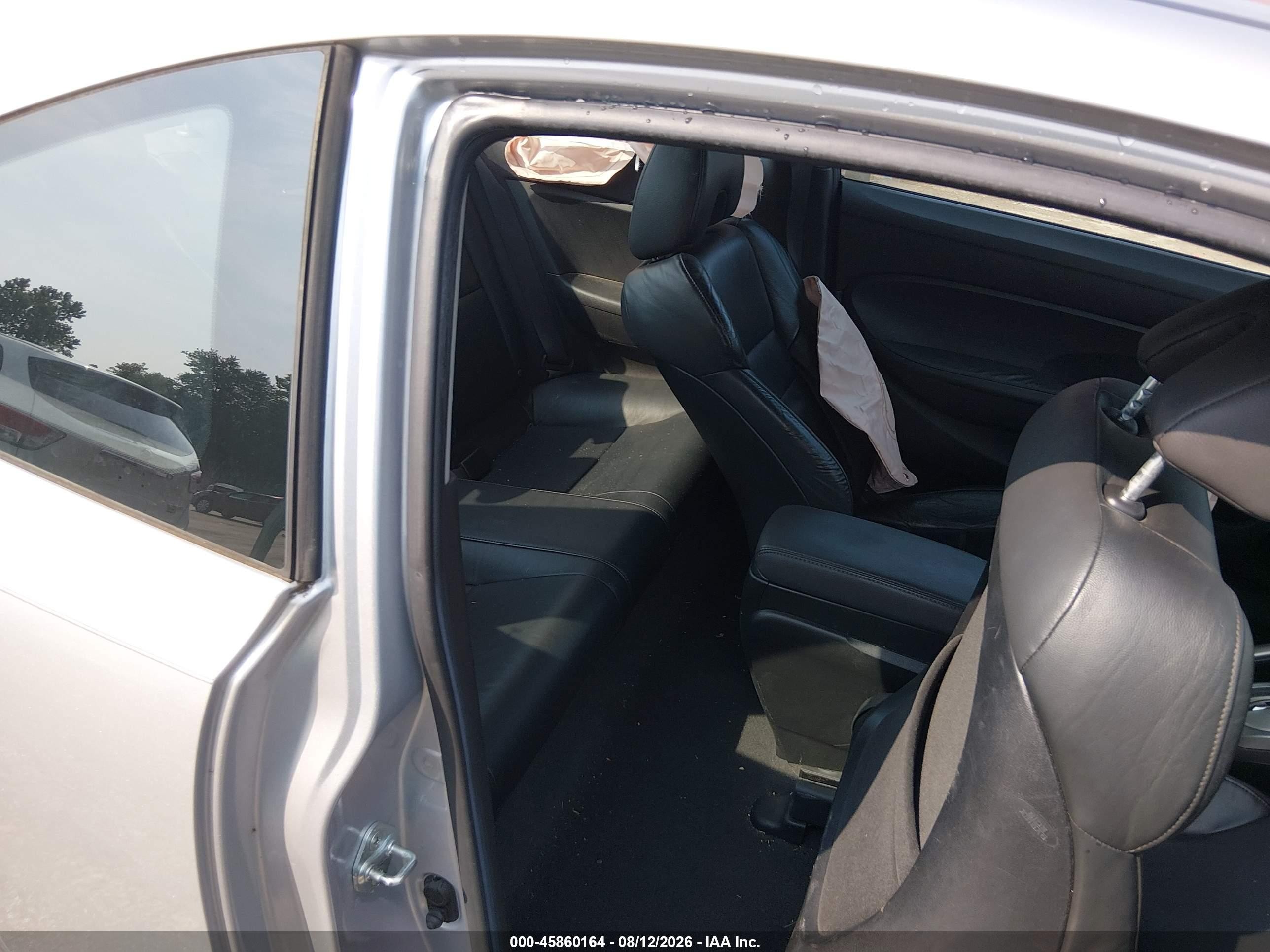 2008 Honda Civic Ex-l Silver vin: 2HGFG12928H501407