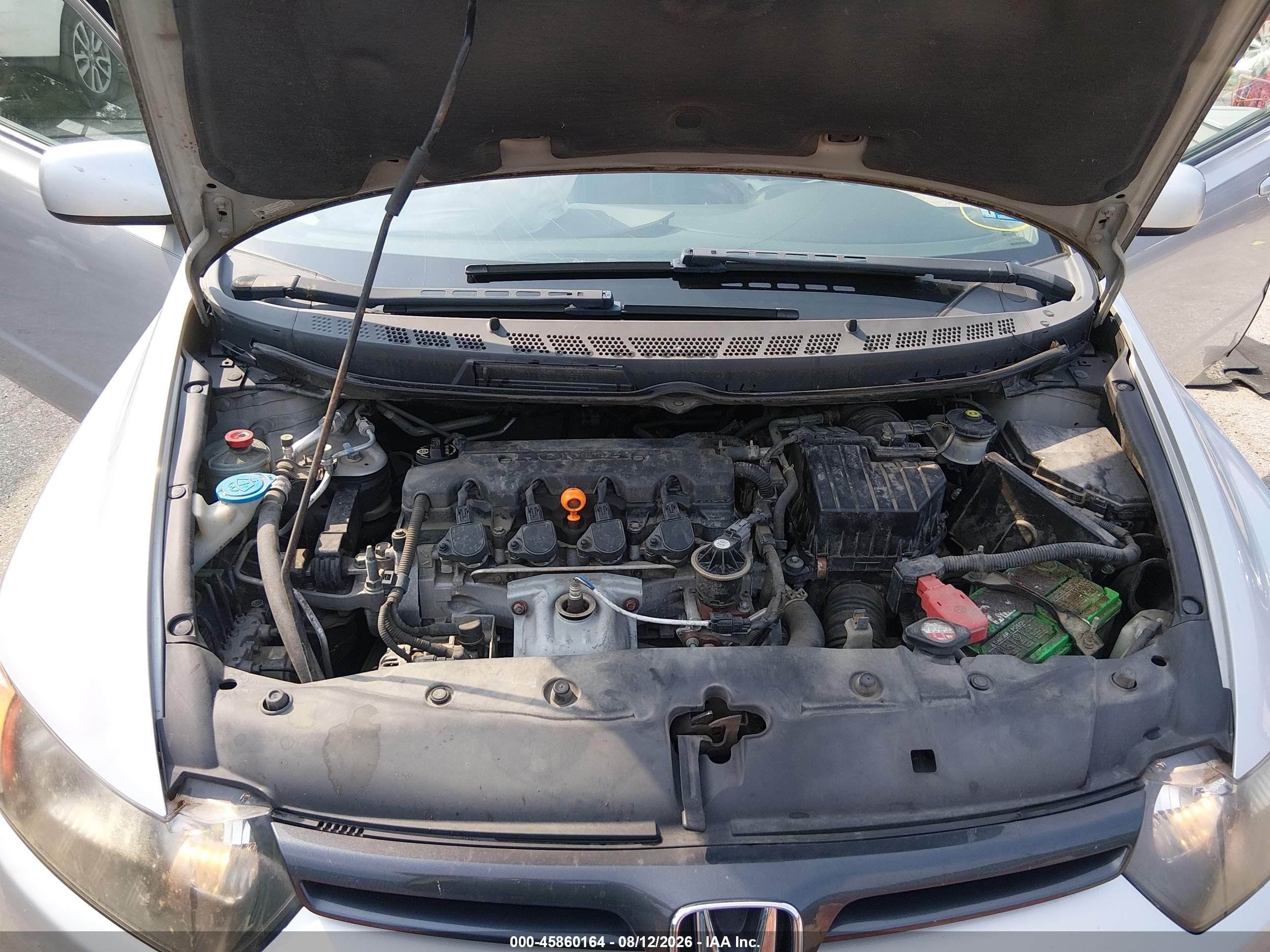 2008 Honda Civic Ex-l Silver vin: 2HGFG12928H501407