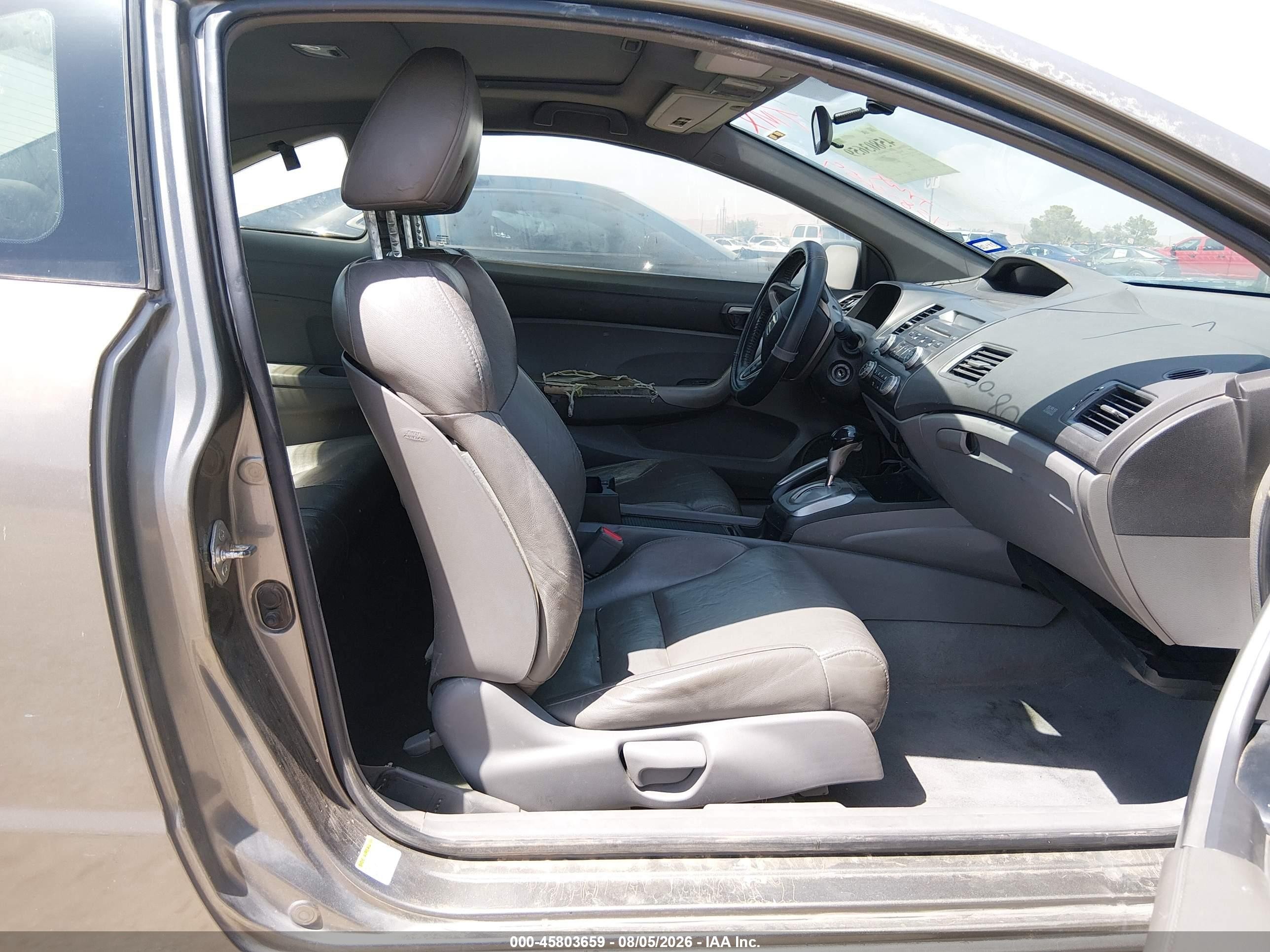 2008 Honda Civic Ex-l Коричневый vin: 2HGFG12928H571909