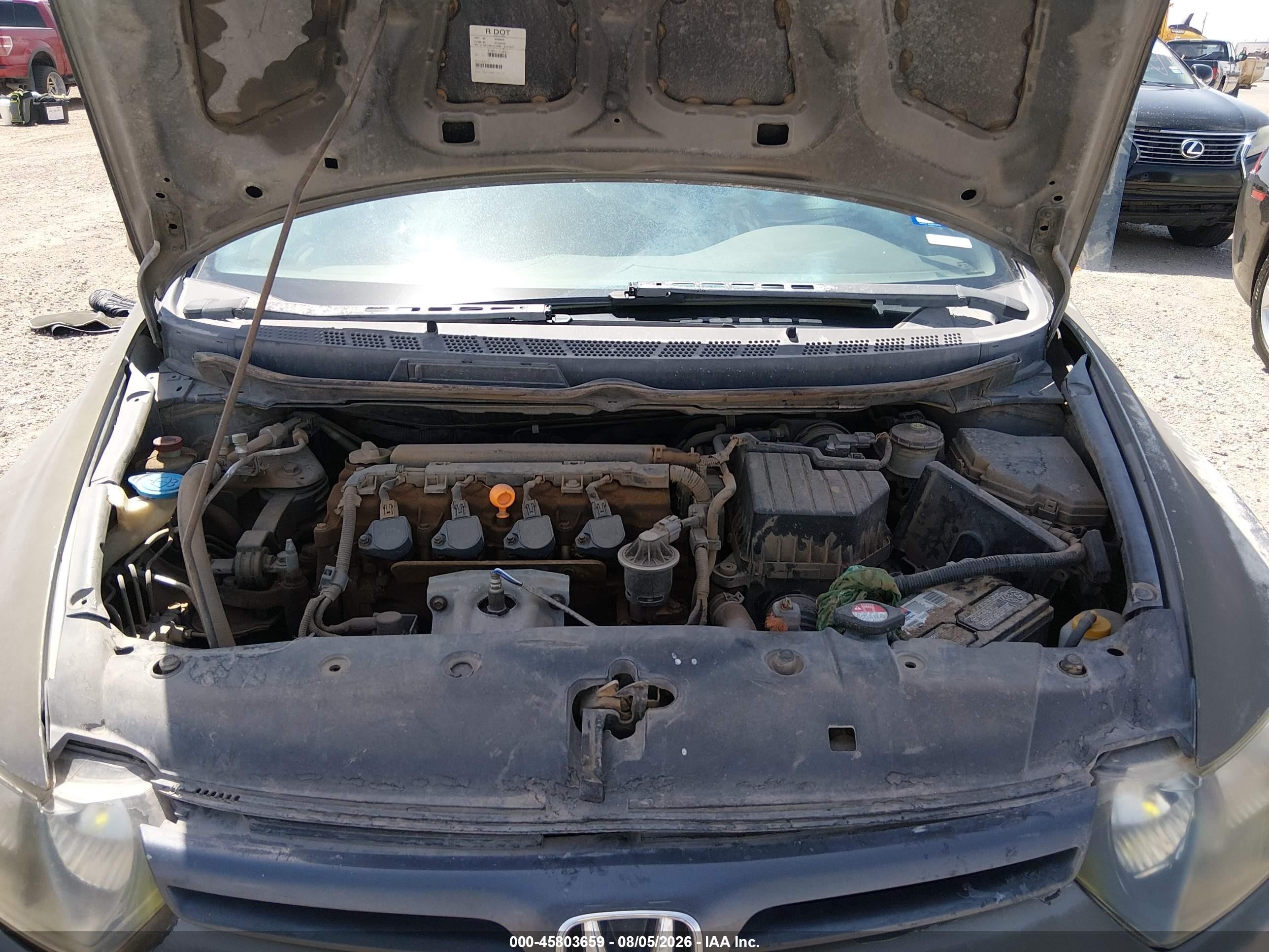 2008 Honda Civic Ex-l Коричневый vin: 2HGFG12928H571909