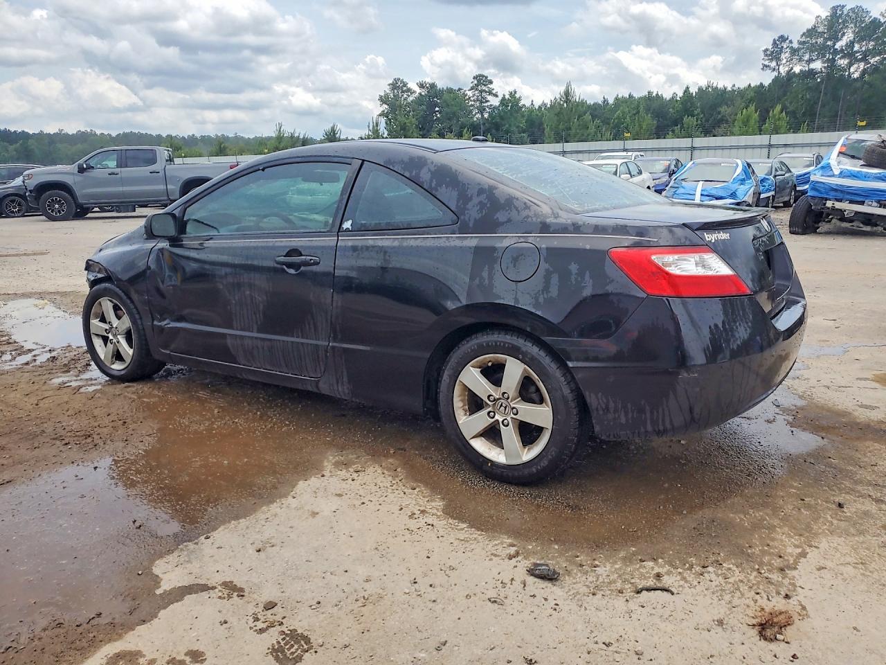 2008 Honda Civic Exl Black vin: 2HGFG12938H504297