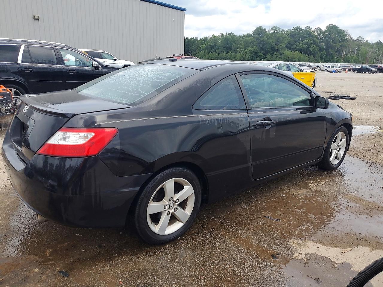 2008 Honda Civic Exl Black vin: 2HGFG12938H504297