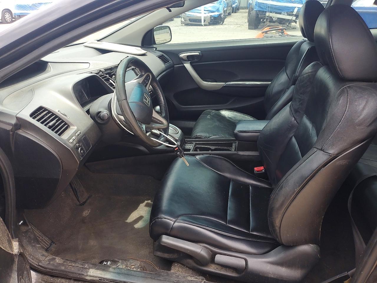 2008 Honda Civic Exl Black vin: 2HGFG12938H504297