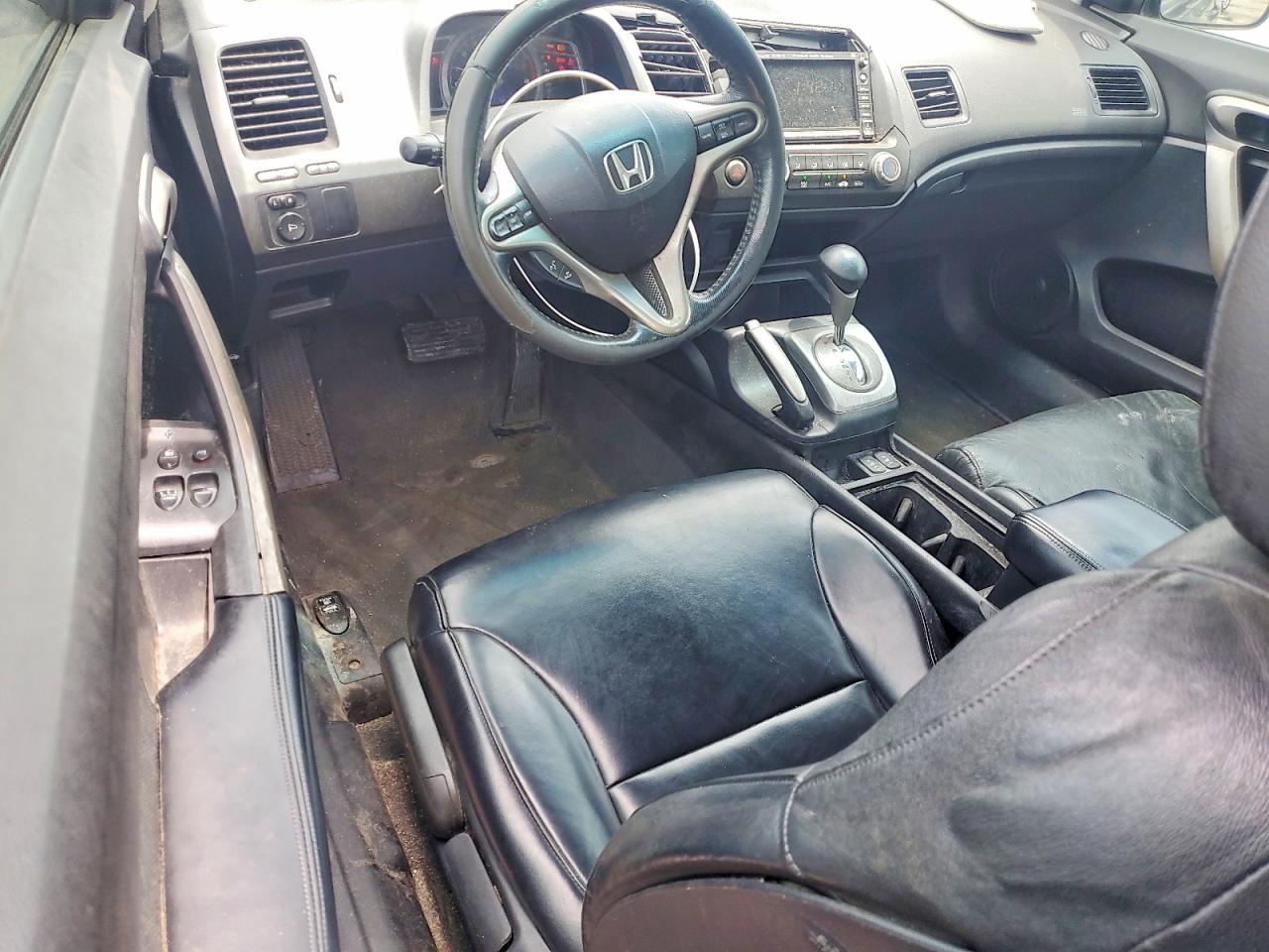 2008 Honda Civic Exl Black vin: 2HGFG12938H504297
