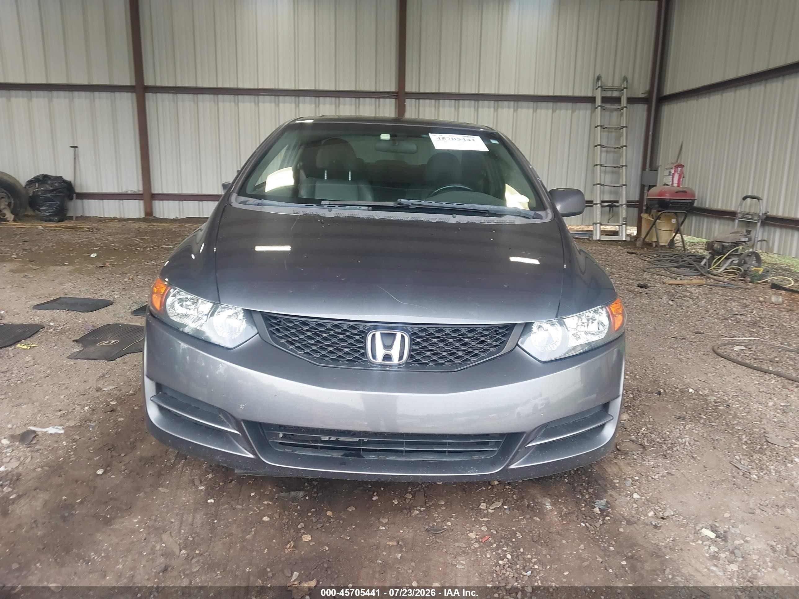 2009 Honda Civic Ex-l Gray vin: 2HGFG12939H509579