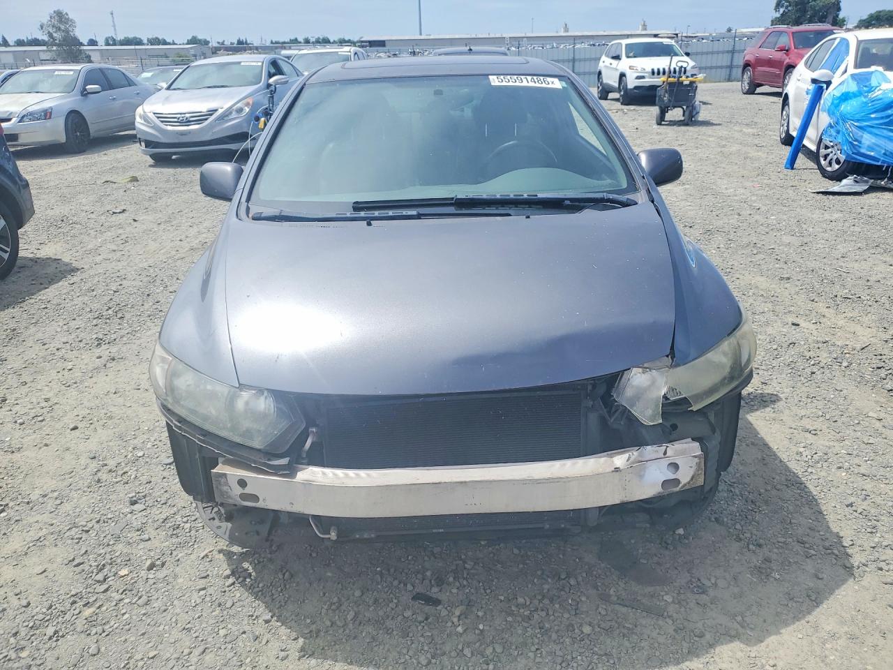 2009 Honda Civic Exl Gray vin: 2HGFG12939H510246
