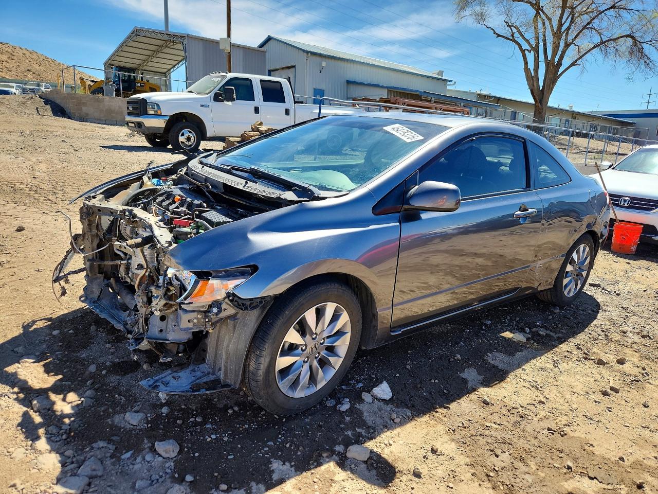 2009 Honda Civic Exl Gray vin: 2HGFG12939H531615