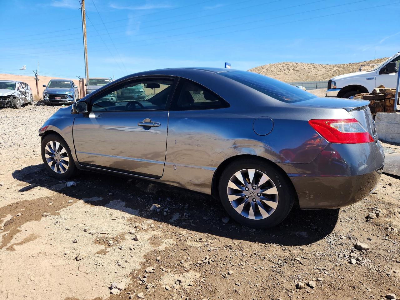 2009 Honda Civic Exl Gray vin: 2HGFG12939H531615