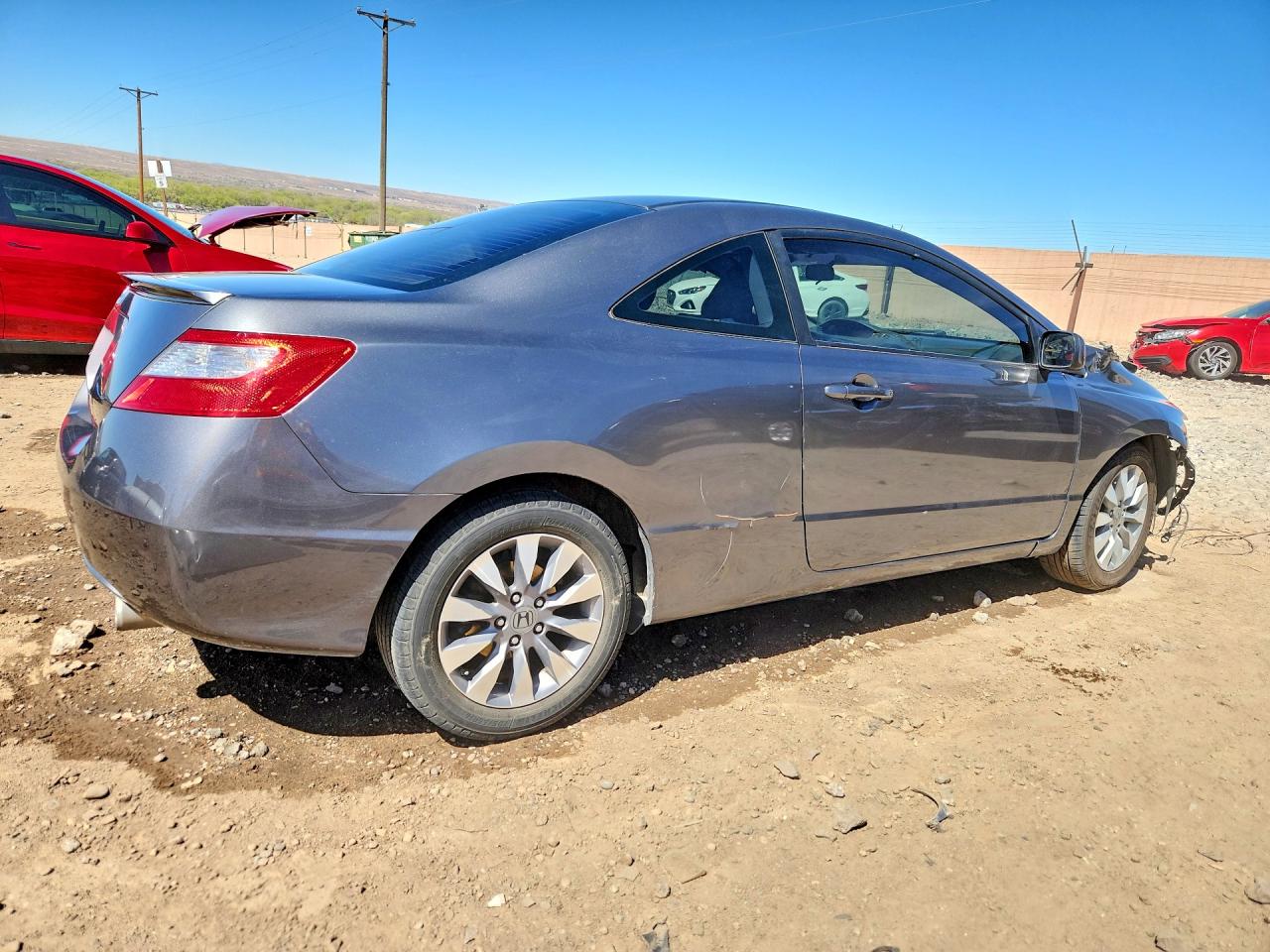 2009 Honda Civic Exl Gray vin: 2HGFG12939H531615