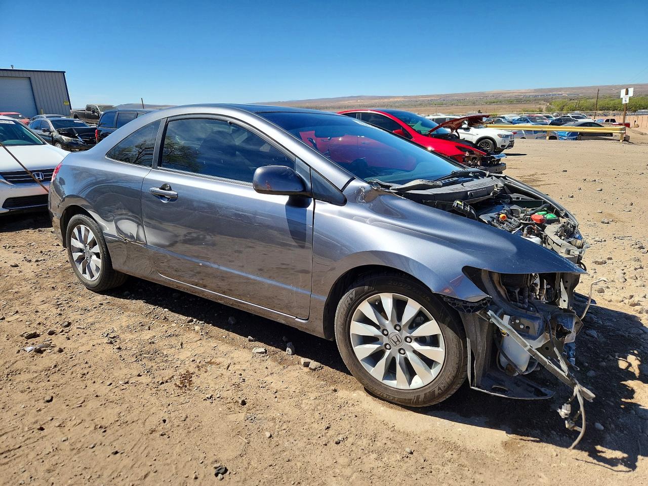 2009 Honda Civic Exl Gray vin: 2HGFG12939H531615