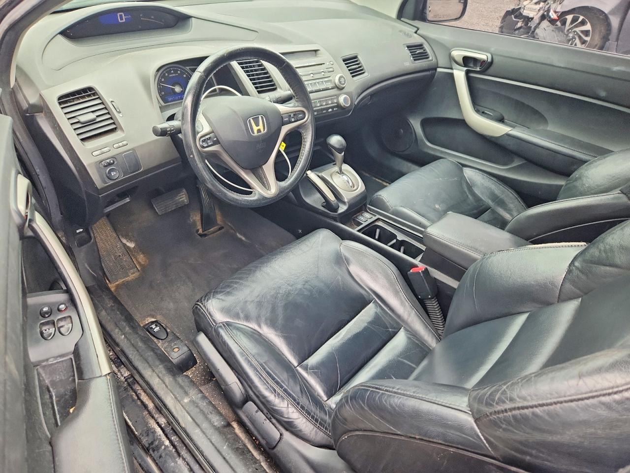 2008 Honda Civic Exl Black vin: 2HGFG12948H001782