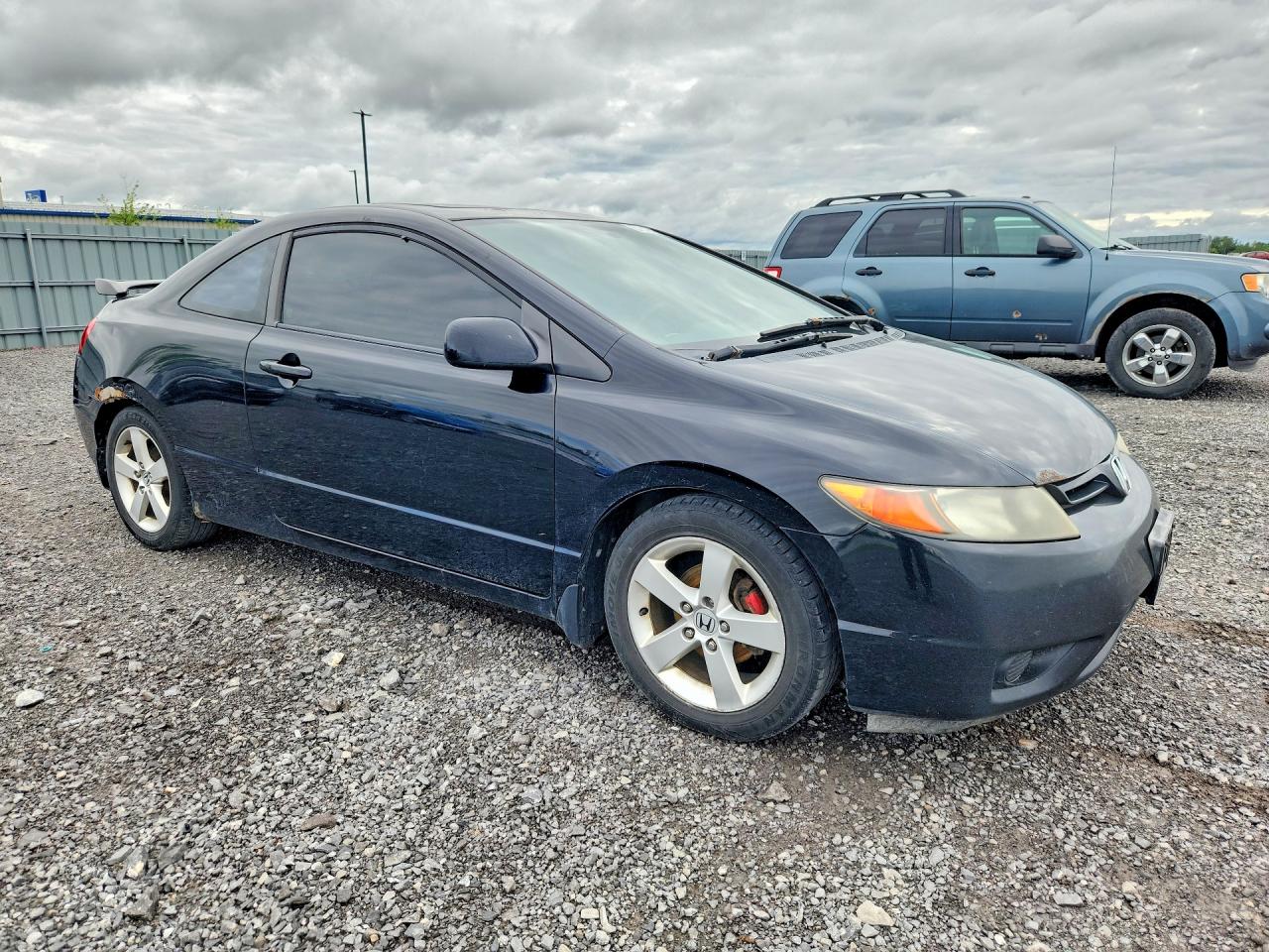 2008 Honda Civic Exl Black vin: 2HGFG12948H001782