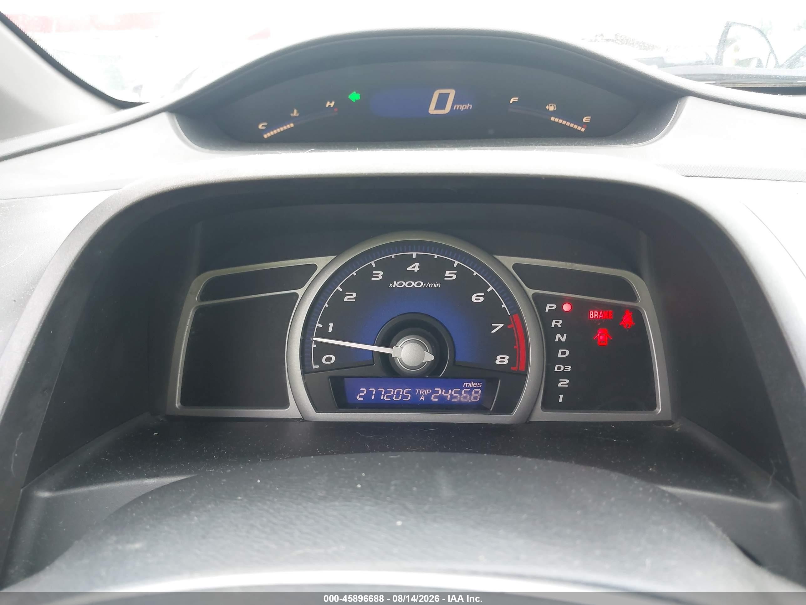 2008 Honda Civic Ex-l Silver vin: 2HGFG12948H527345