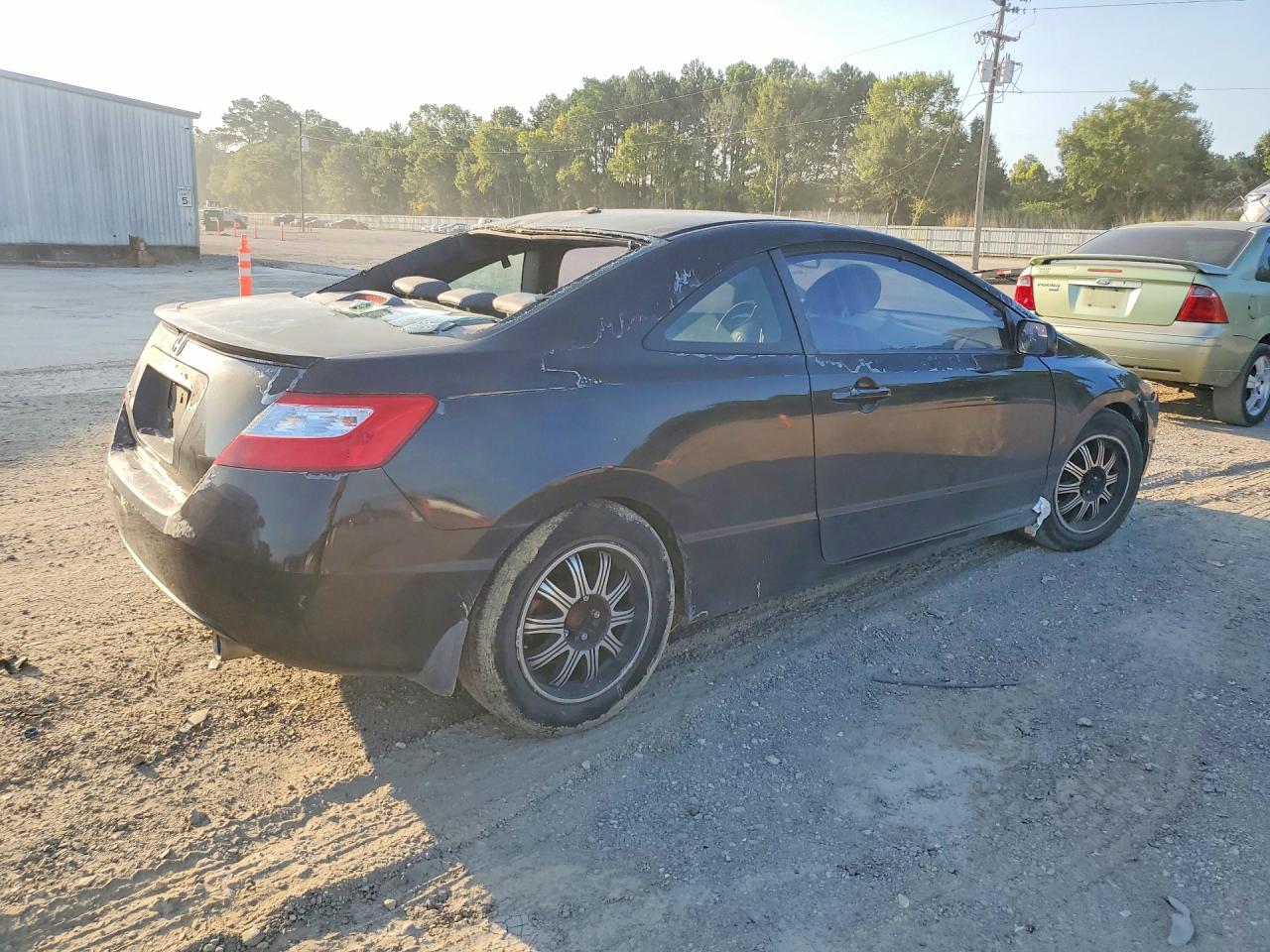 2008 Honda Civic Exl Black vin: 2HGFG12948H536918