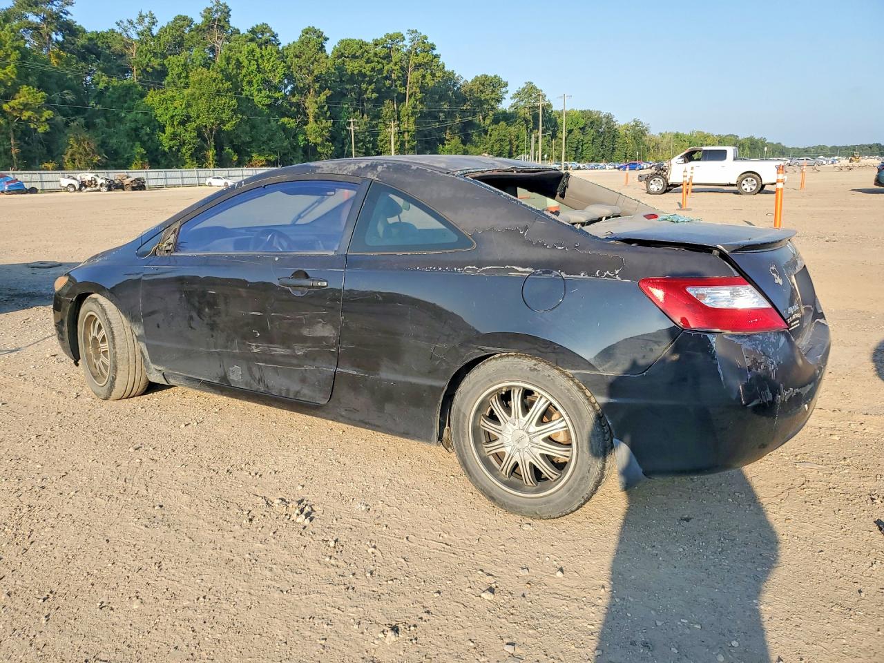 2008 Honda Civic Exl Black vin: 2HGFG12948H536918