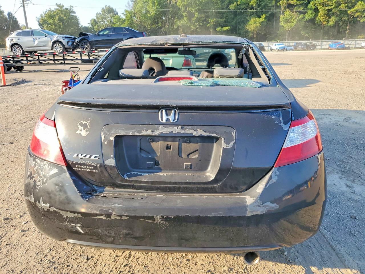 2008 Honda Civic Exl Black vin: 2HGFG12948H536918