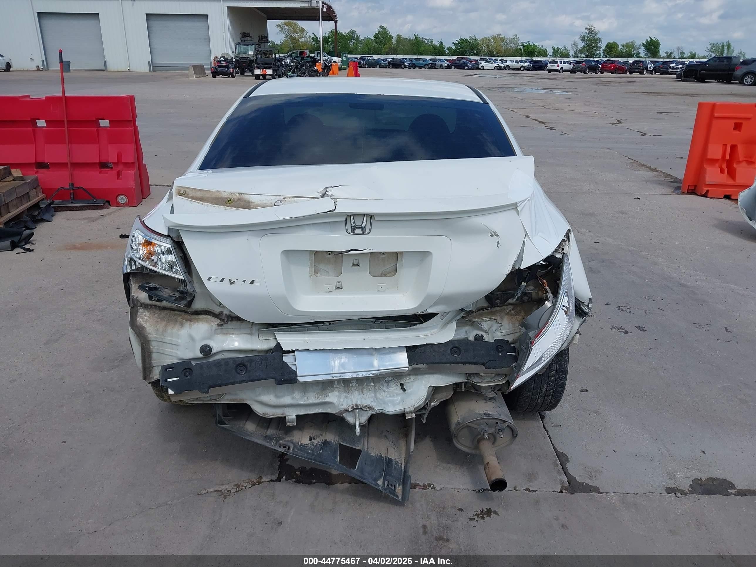 2009 Honda Civic Ex-l White vin: 2HGFG12949H519974