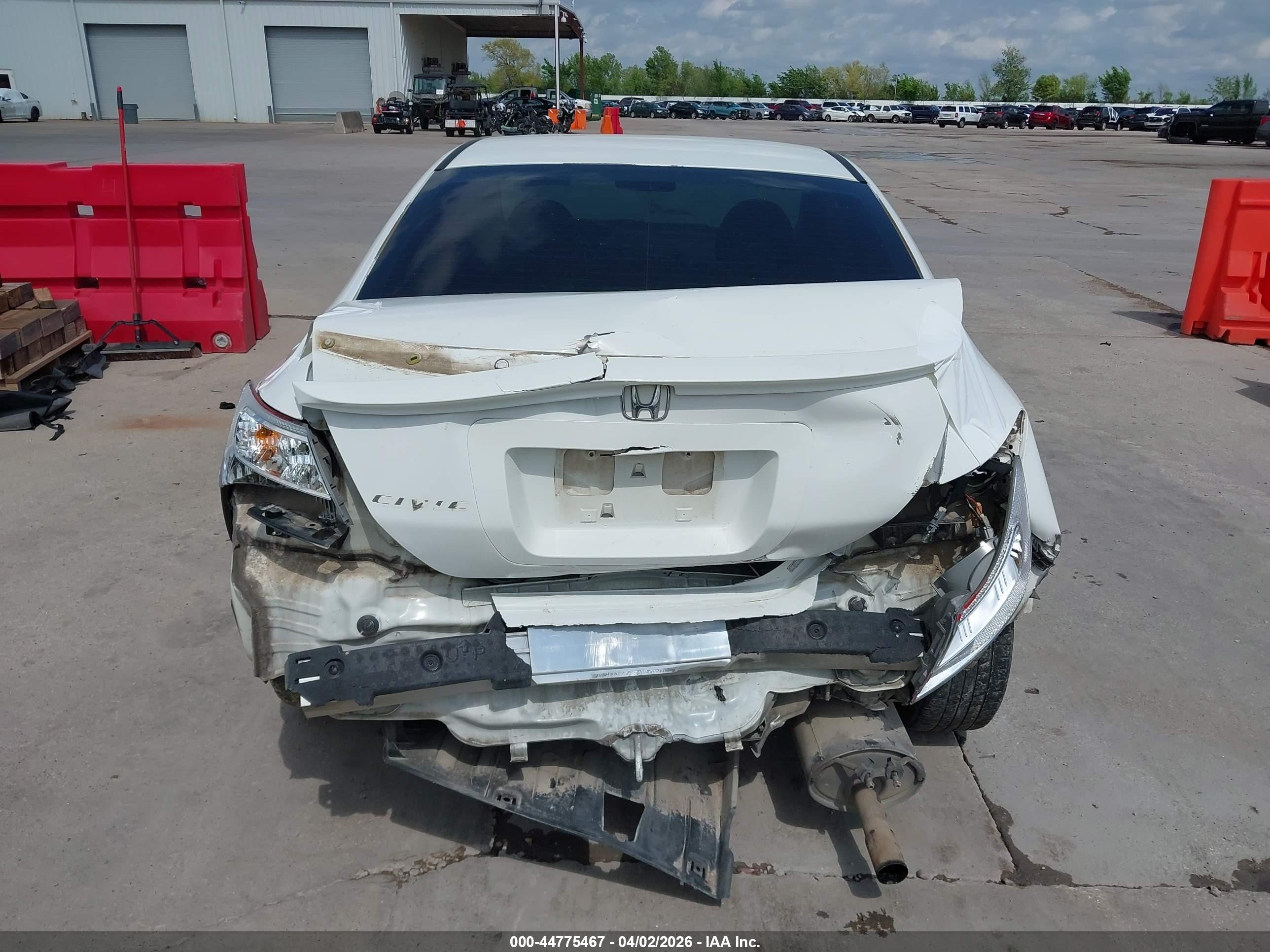 2009 Honda Civic Ex-l White vin: 2HGFG12949H519974