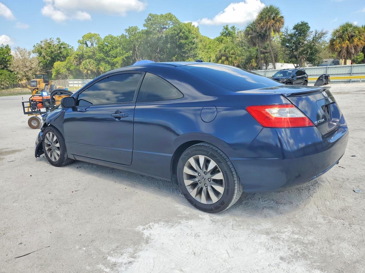 2009 Honda Civic Exl Blue vin: 2HGFG12949H533664