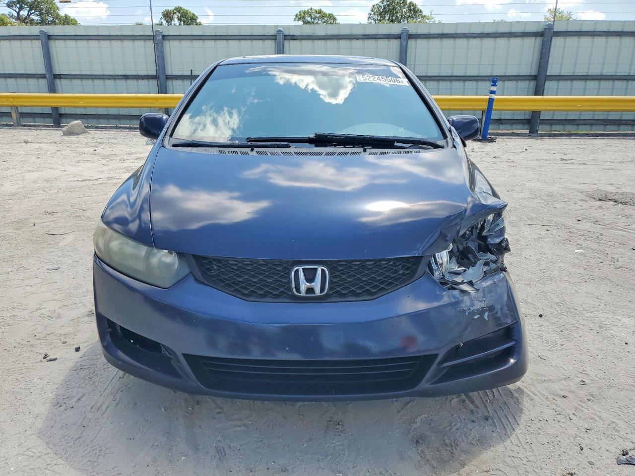 2009 Honda Civic Exl Blue vin: 2HGFG12949H533664