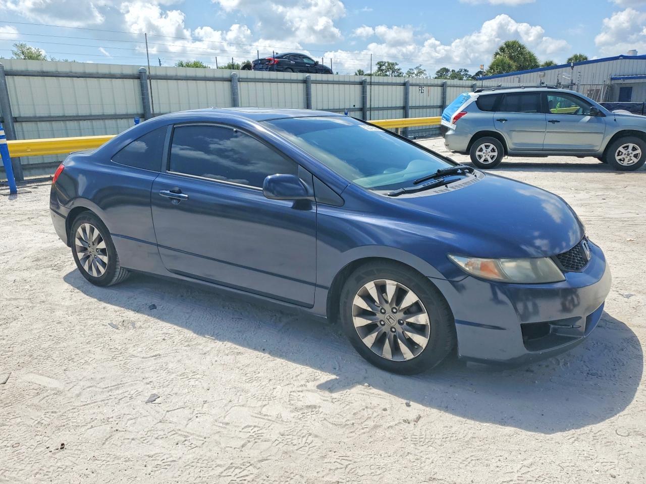 2009 Honda Civic Exl Blue vin: 2HGFG12949H533664