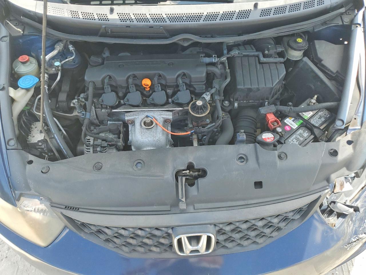 2009 Honda Civic Exl Blue vin: 2HGFG12949H533664