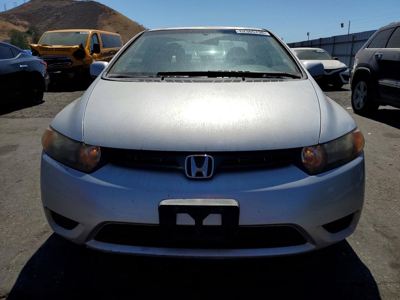 2008 Honda Civic Dx 2d Coupe Silver vin: 2HGFG12958H504575