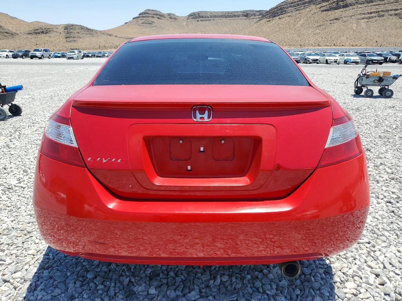 2008 Honda Civic Exl Red vin: 2HGFG12958H530822