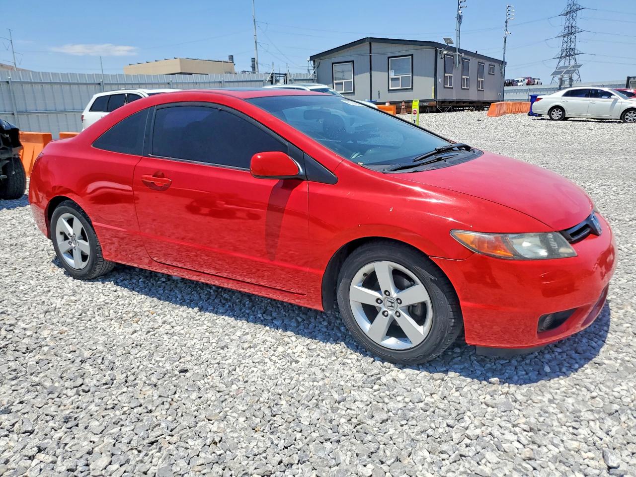 2008 Honda Civic Exl Red vin: 2HGFG12958H530822