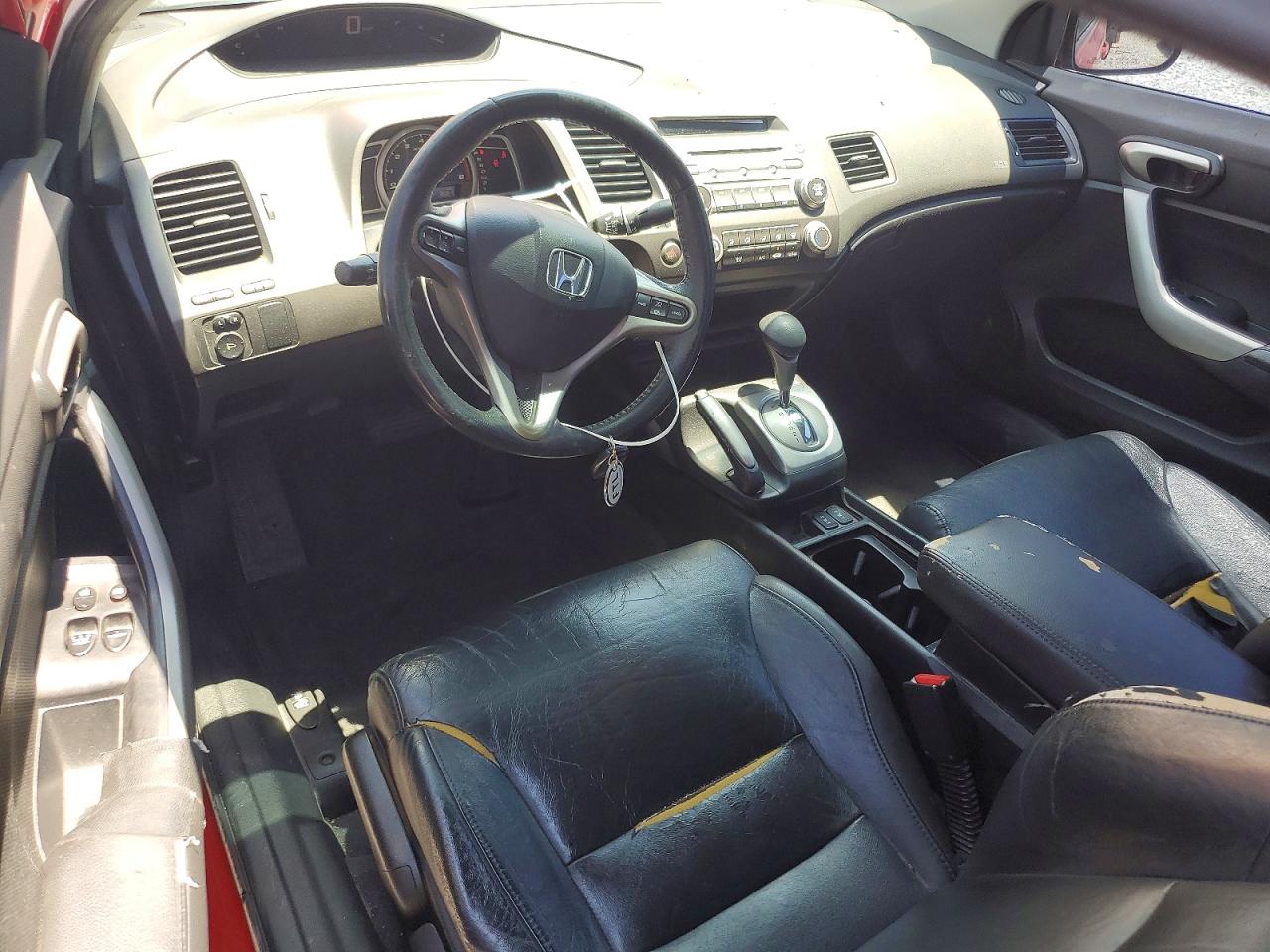 2008 Honda Civic Exl Red vin: 2HGFG12958H530822