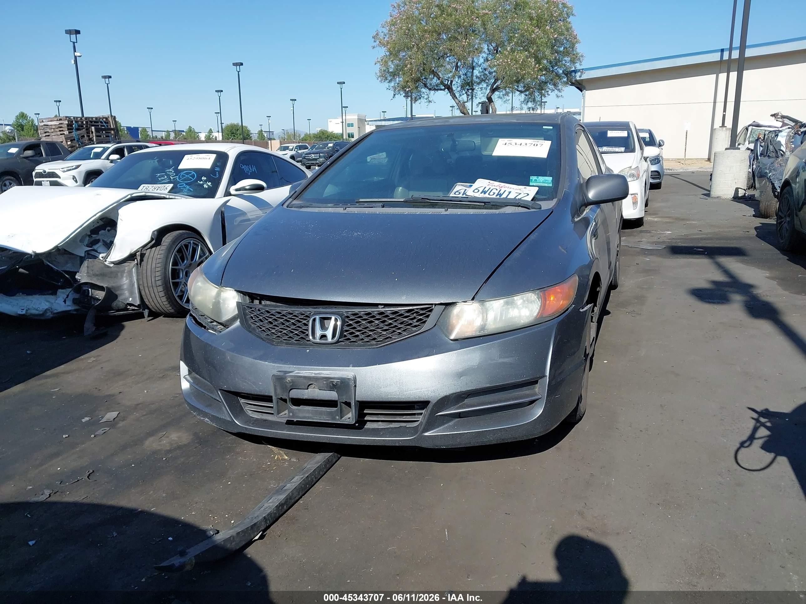 2009 Honda Civic Ex-l Gray vin: 2HGFG12959H515710