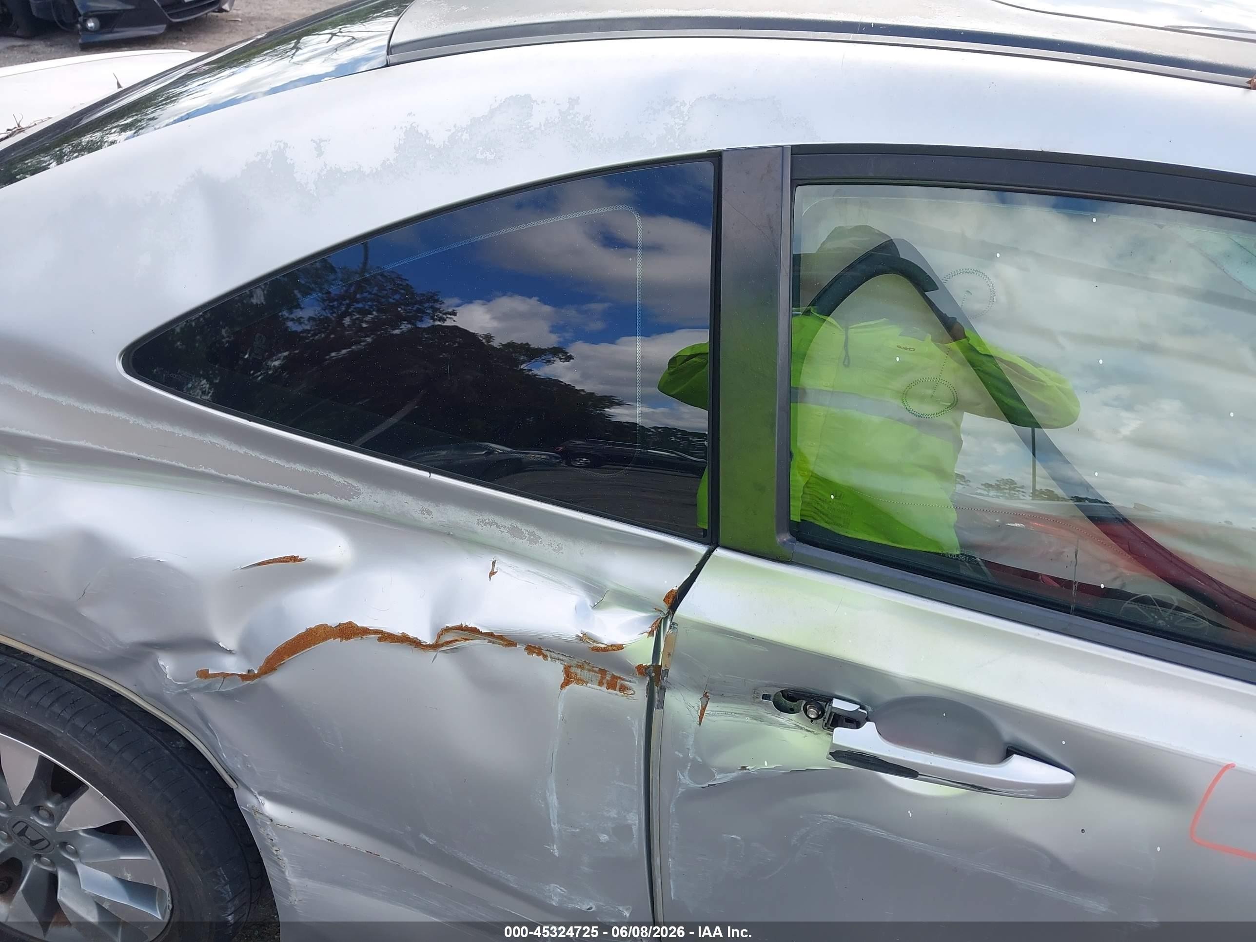 2009 Honda Civic Ex-l Silver vin: 2HGFG12959H526917