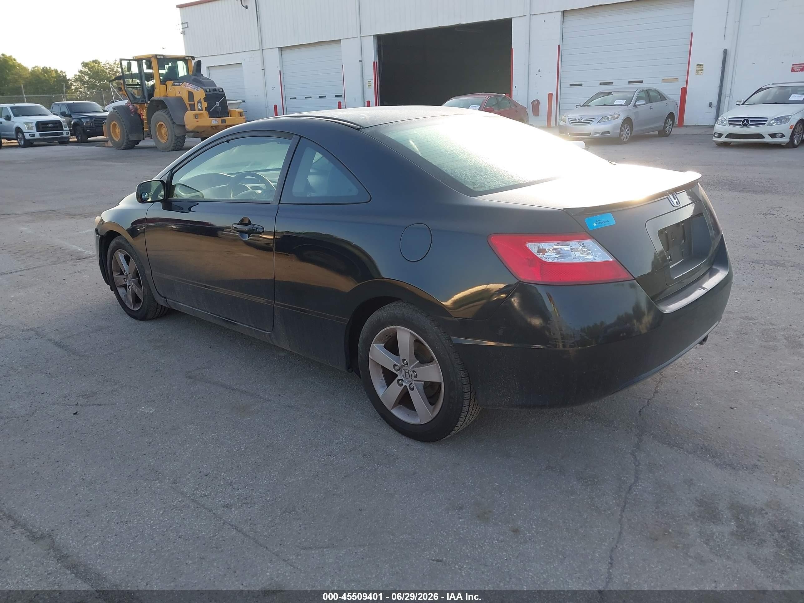 2008 Honda Civic Ex-l Black vin: 2HGFG12978H540316