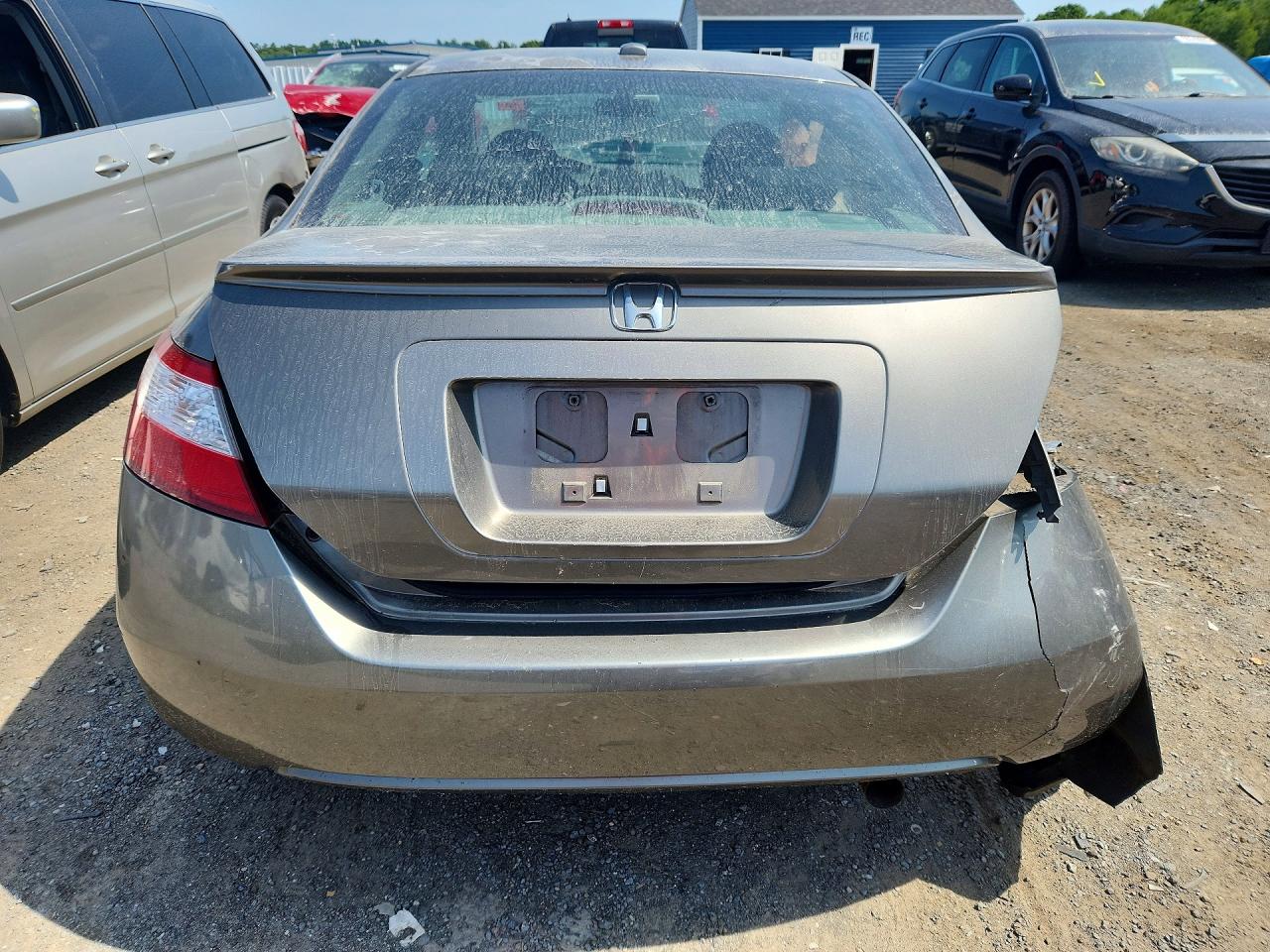 2008 Honda Civic Exl Brown vin: 2HGFG12988H526442