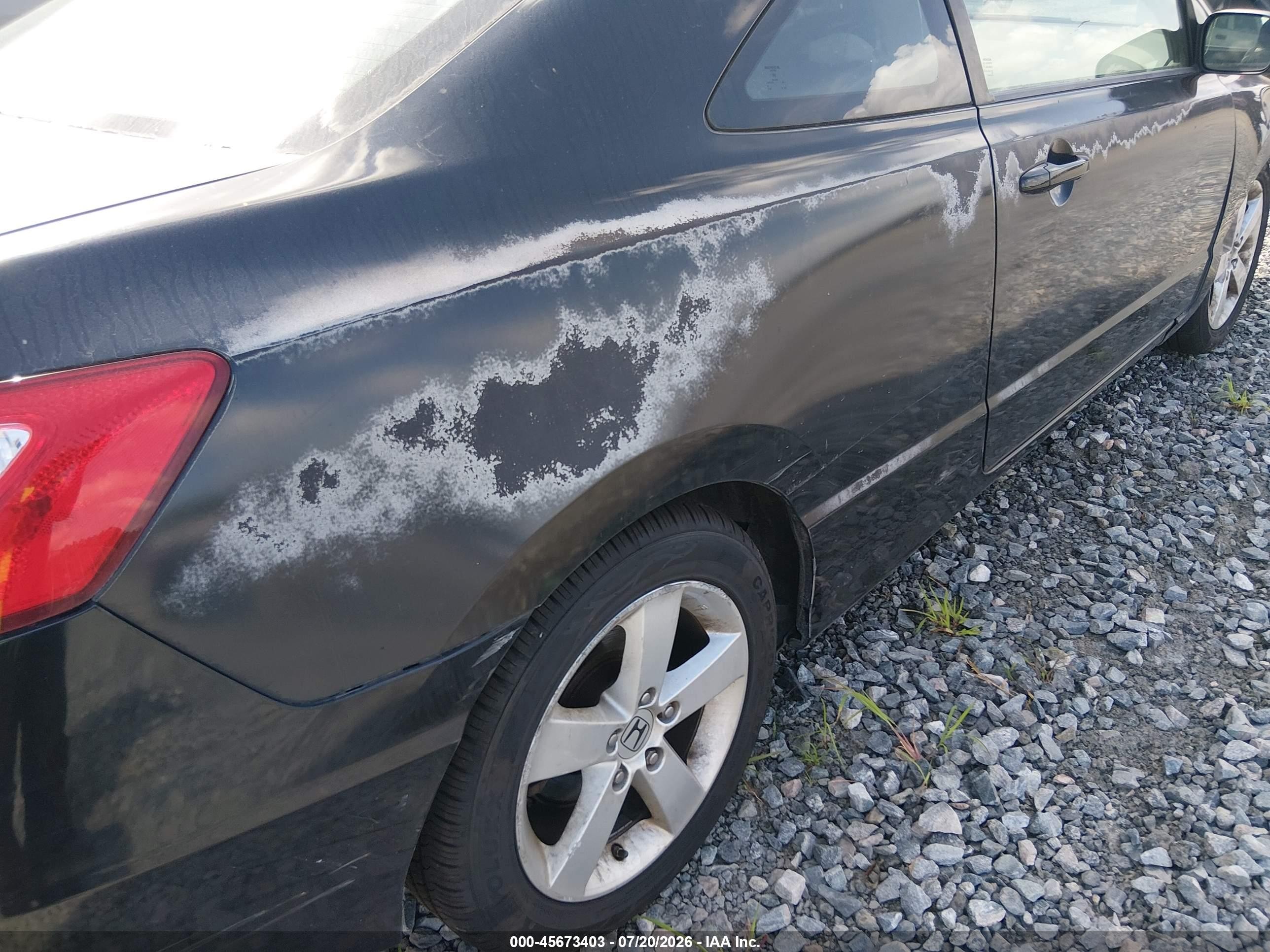2008 Honda Civic Ex-l Черный vin: 2HGFG12988H533083