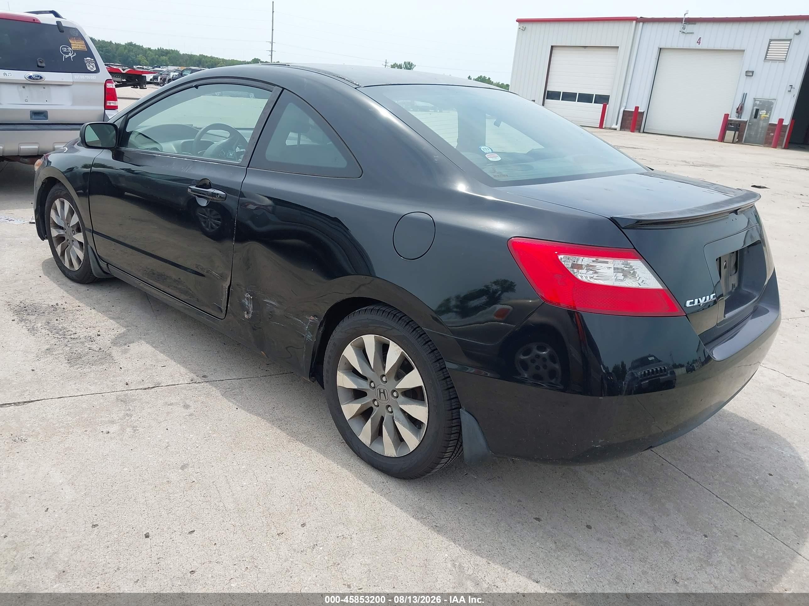 2009 Honda Civic Ex-l Black vin: 2HGFG12989H526846