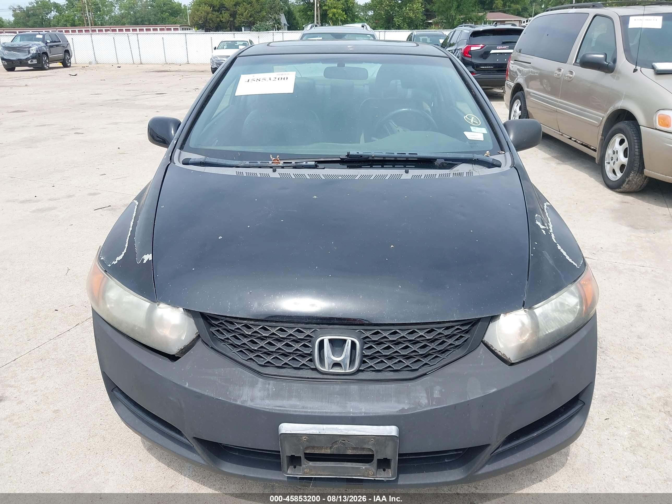 2009 Honda Civic Ex-l Black vin: 2HGFG12989H526846