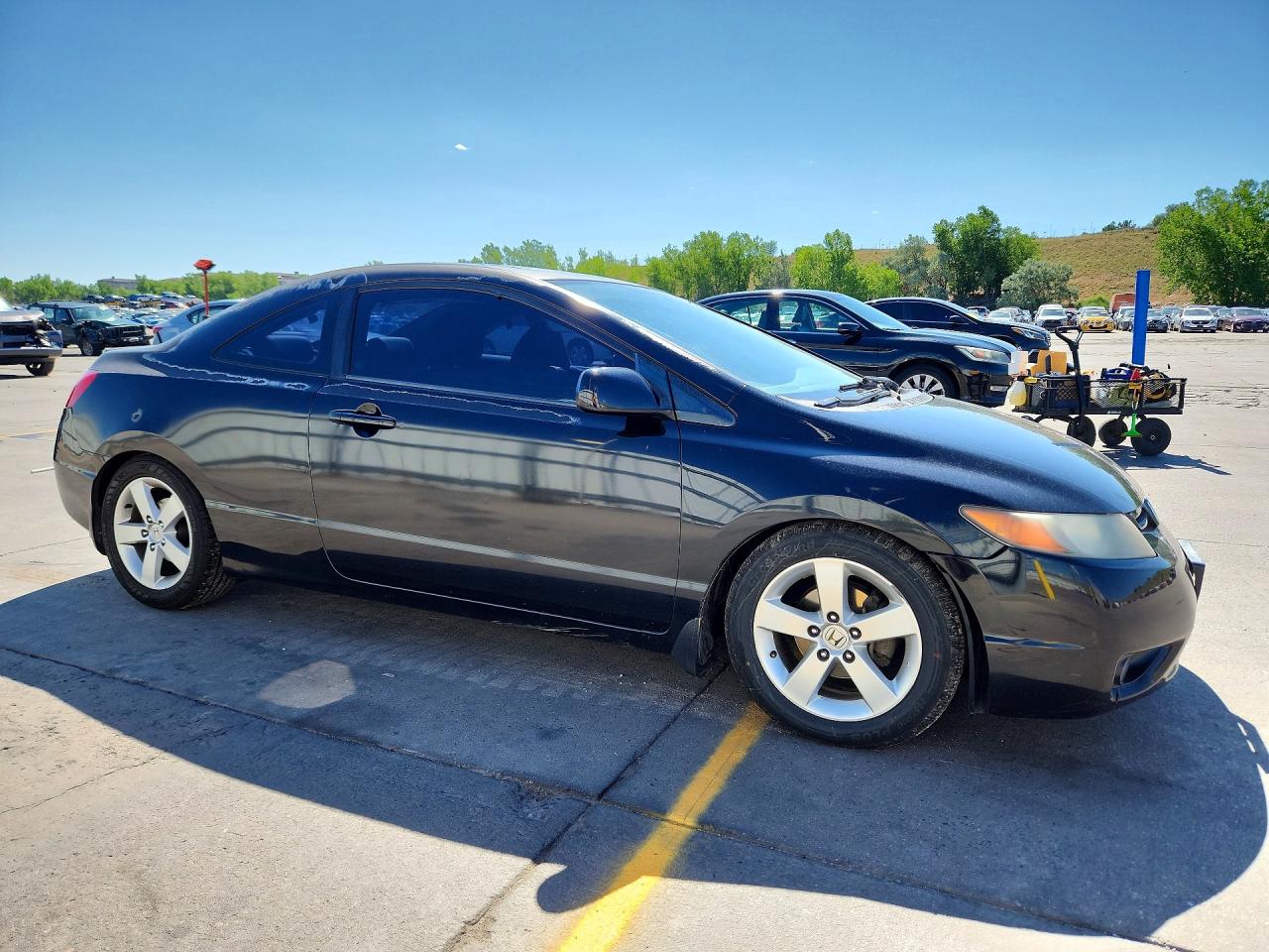 2008 Honda Civic Exl Black vin: 2HGFG12998H544531