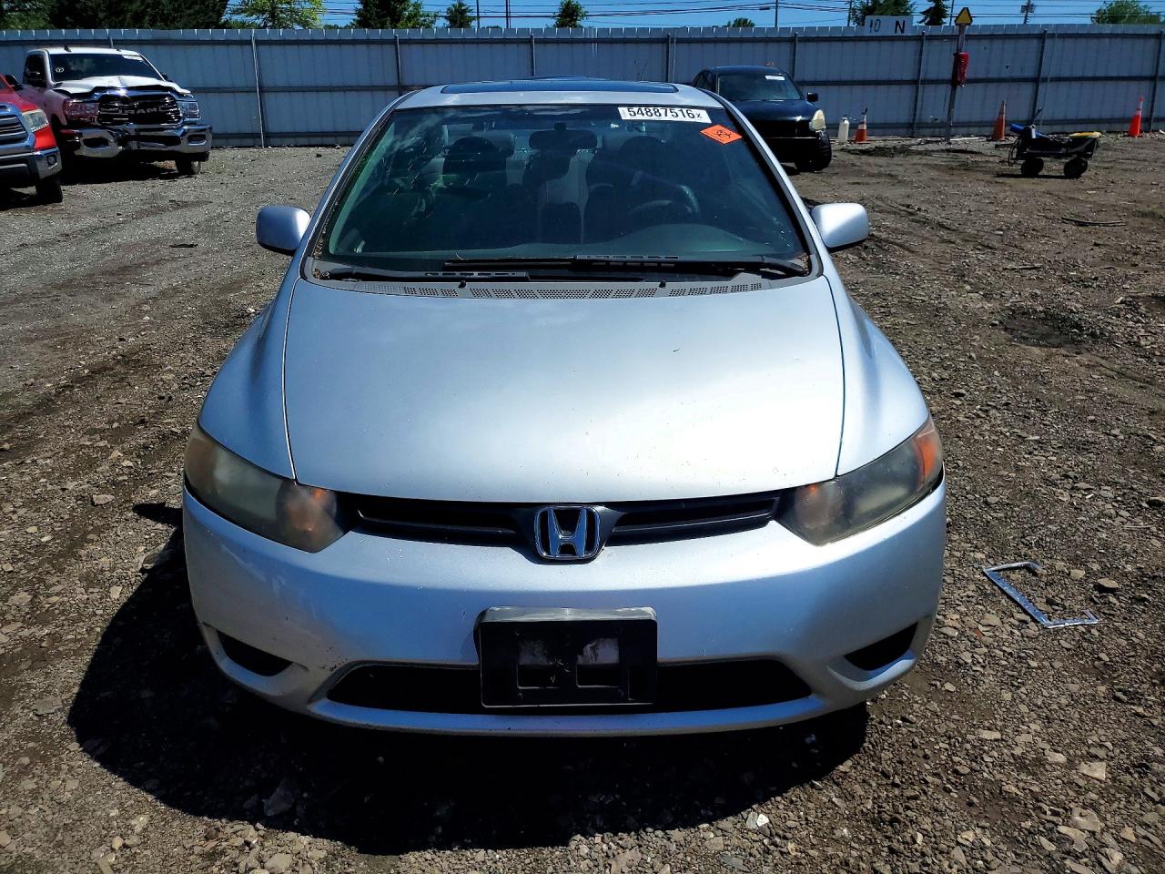 2008 Honda Civic Exl Silver vin: 2HGFG12998H547199