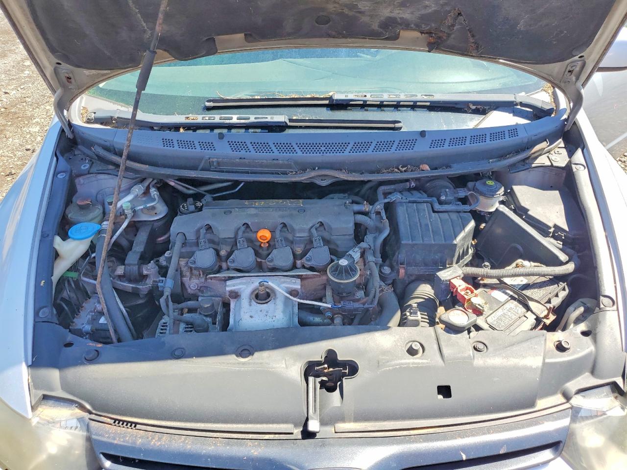 2008 Honda Civic Exl Silver vin: 2HGFG12998H547199