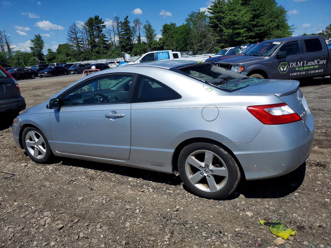 2008 Honda Civic Exl Silver vin: 2HGFG12998H547199