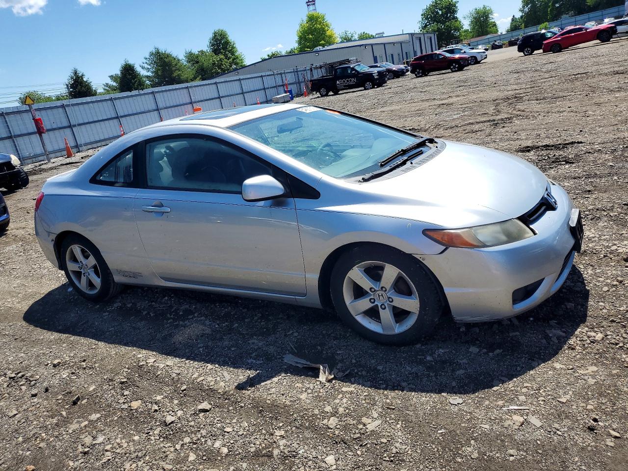 2008 Honda Civic Exl Silver vin: 2HGFG12998H547199