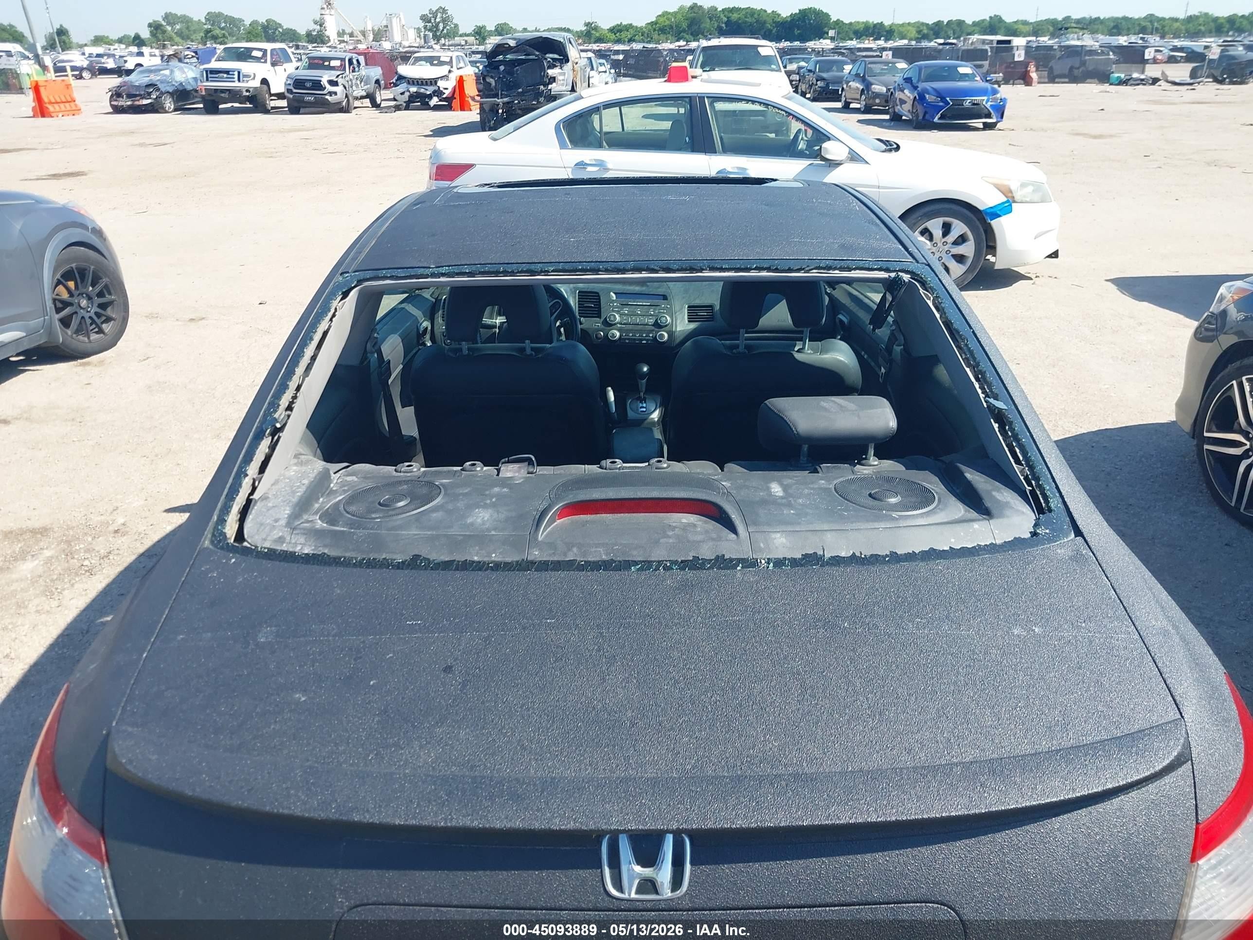 2009 Honda Civic Ex-l Black vin: 2HGFG12999H527679