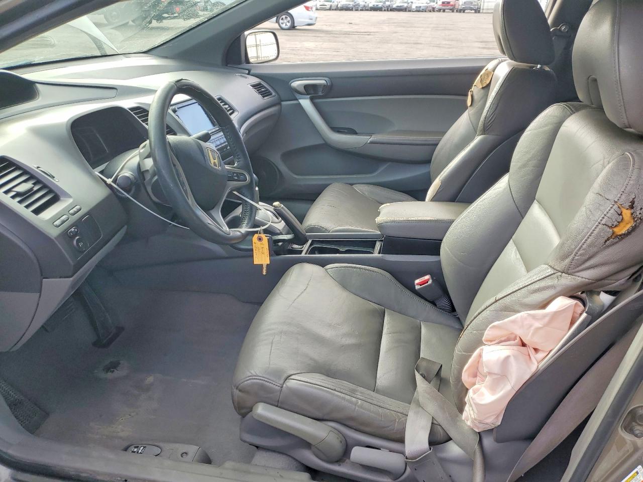 2008 Honda Civic Exl Beige vin: 2HGFG129X8H508766