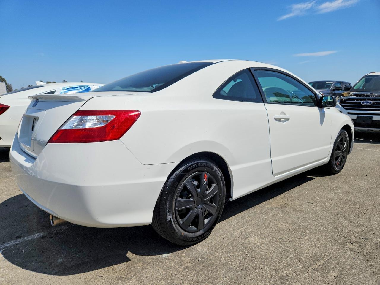 2008 Honda Civic Exl Белый vin: 2HGFG129X8H541119