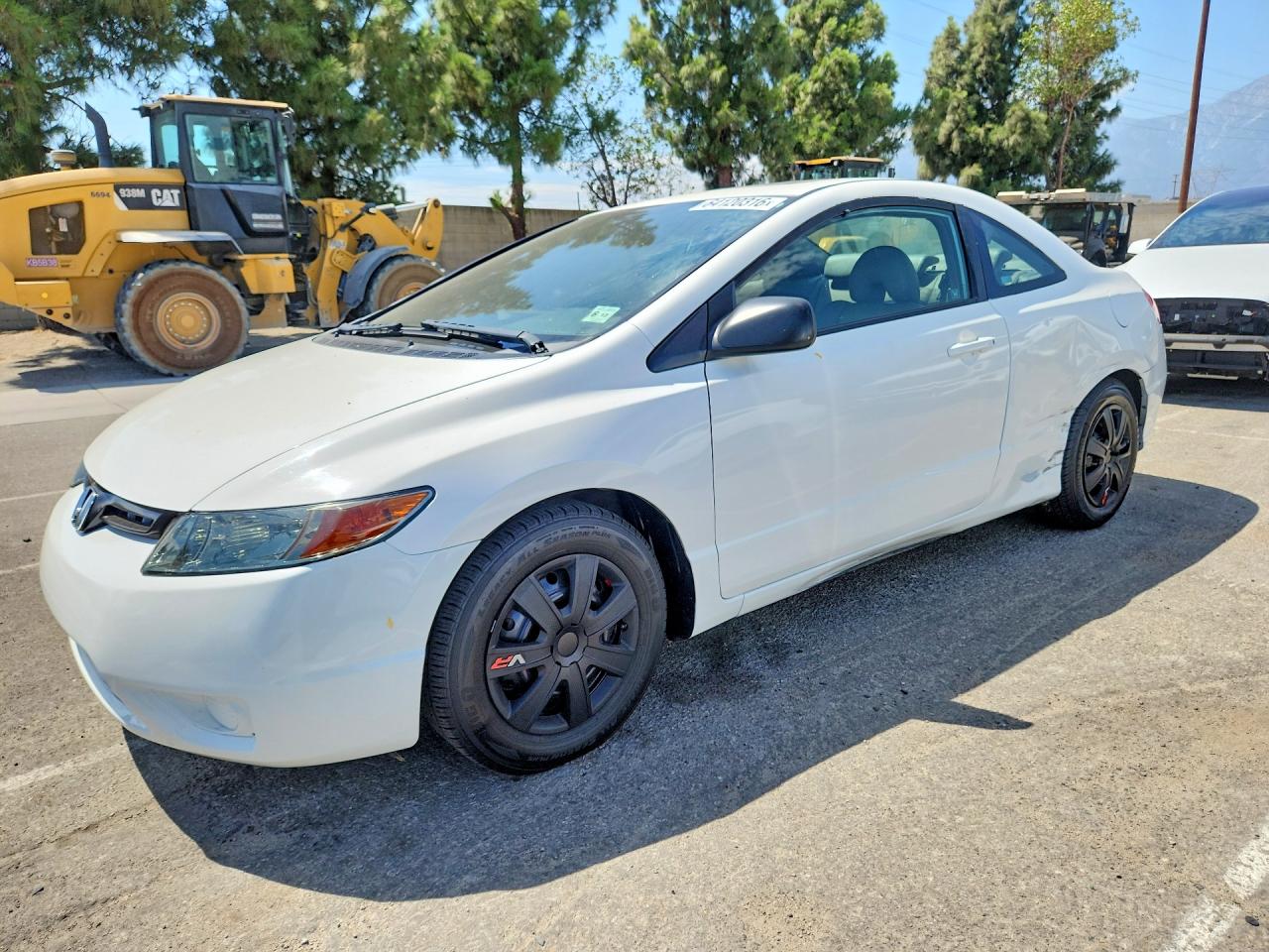 2008 Honda Civic Exl White vin: 2HGFG129X8H541119